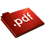 icon pdf ordner